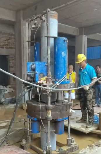 聊城东昌府区静压桩加固